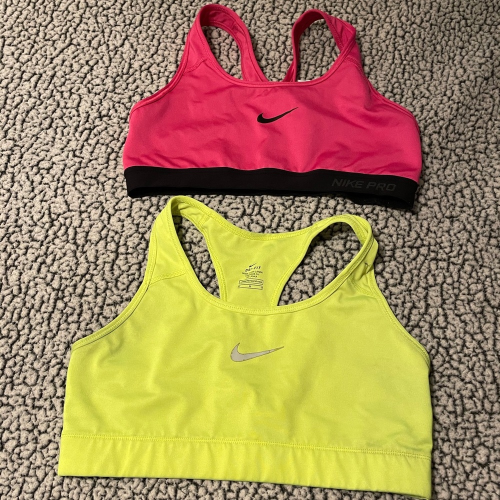Nike sports bras